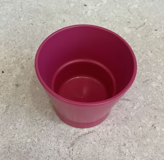 Set 5 Maceteros Cubre-Maceta Rosas Plástico