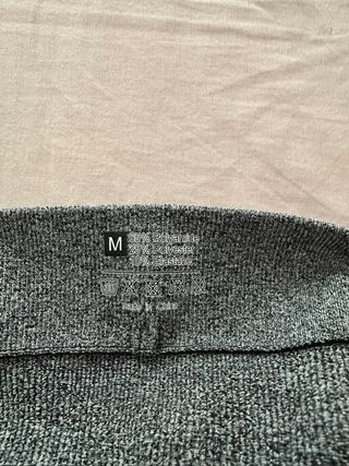 Leggings premamá grises. Talla M