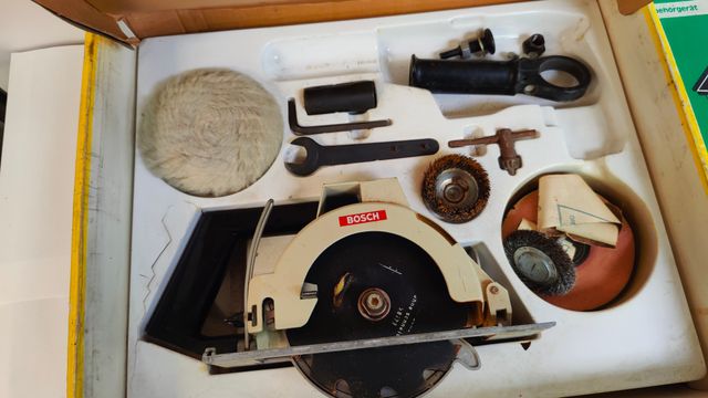 Conjunto Bosch Combi: Sierra, Taladro, Lijadora