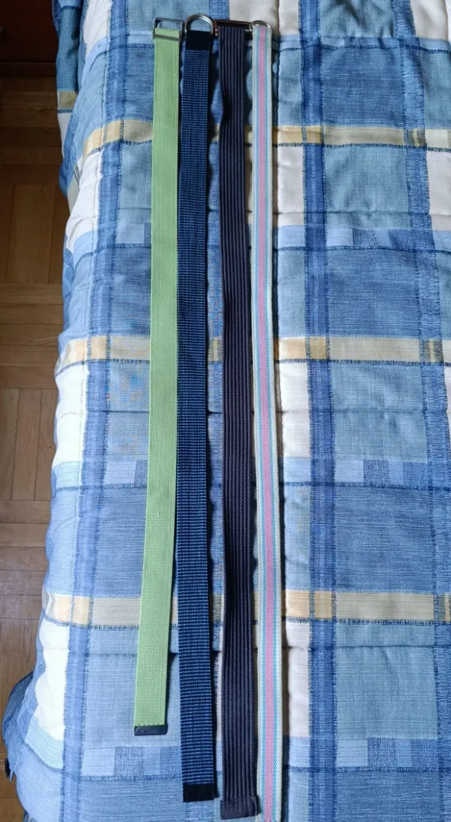 Cinturones de tela ajustables