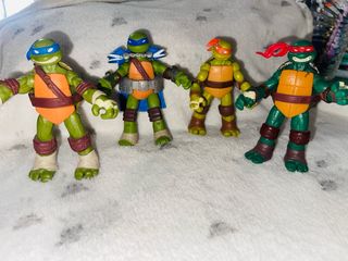 Figuras Tortugas Ninja (4 unidades)