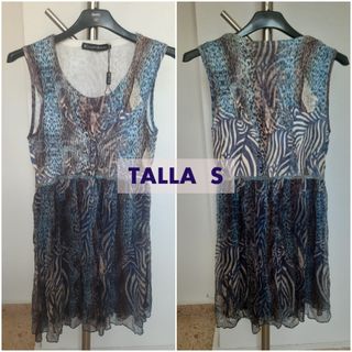 Vestido nuevo sin estrenar con etiqueta. Sin manga