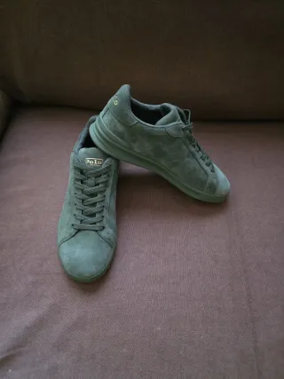 POLO RALPH LAUREN ORIGINAL, PIEL, ZAPATILLAS HOMBR