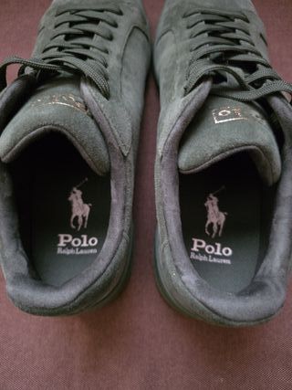 POLO RALPH LAUREN ORIGINAL, PIEL, ZAPATILLAS HOMBR