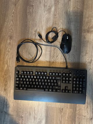 Teclado y Ratón Gaming Logitech 