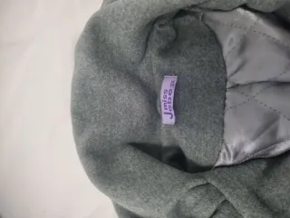 Abrigo niña gris 12 años