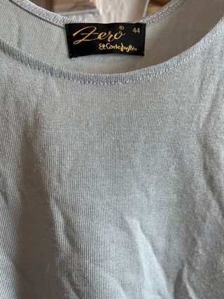 Camiseta tirantes mujer Zero gris 