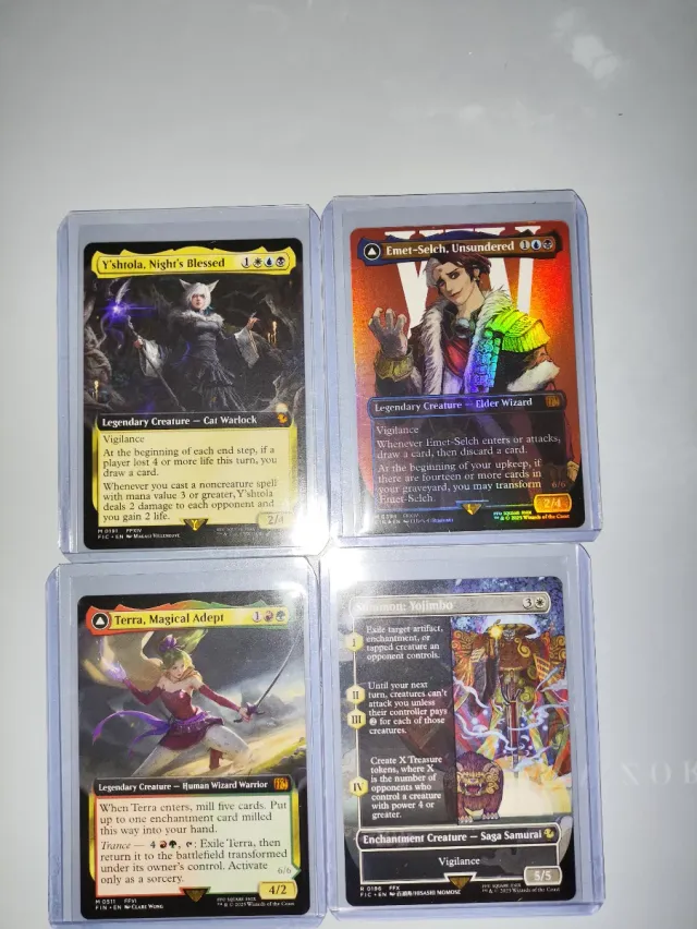 Magic The Gathering: 4 Cartas Final Fantasy