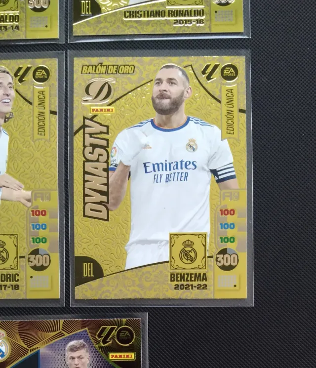 Set Balónes de Oro Dynasty Real Madrid 