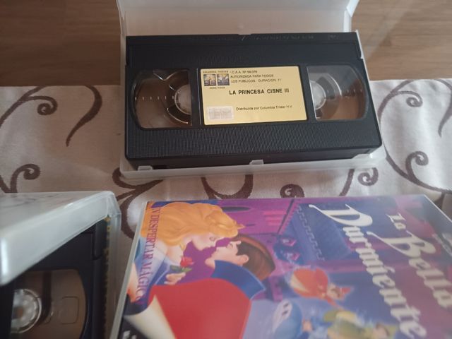 Lote 8 Películas Disney VHS Clásicos