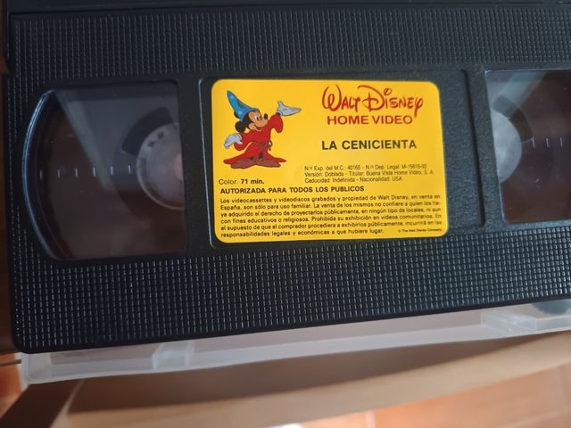 Lote 8 Películas Disney VHS Clásicos