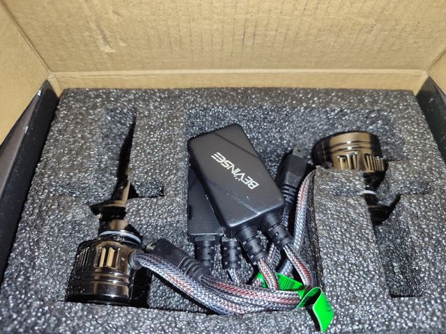 Kit Faróis LED Bevinsee V45 H7 Novos