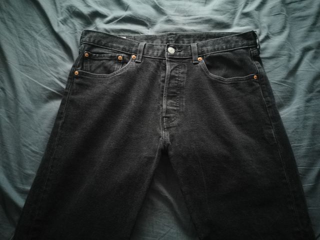 Levi's 501 Vaqueros Negros. Nuevos sin etiqueta. 