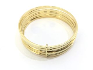 brazalete oro 18k