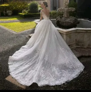 Vestido de Novia Blanco Encaje