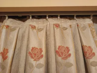 Conjunto Visillos Faldón Alzapaños