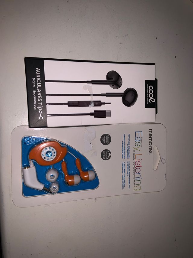Pack 2 Auriculares Tipo-C Cool