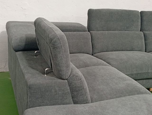 Sofá modular gris oscuro