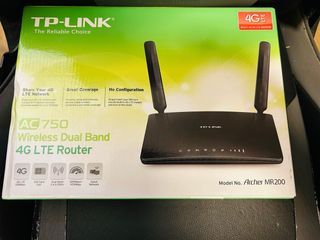 Router 4G LTE TP-Link AC750 Archer MR200