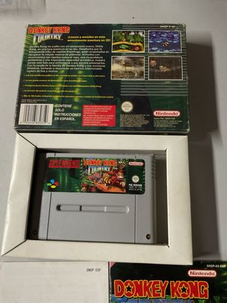 Donkey Kong Country Super Nintendo PAL