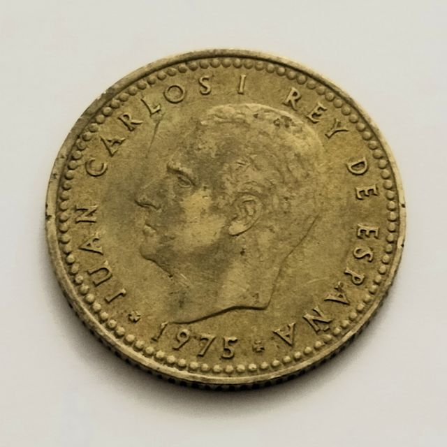 19 Monedas 1 Pta España 1975-1990