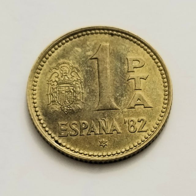 19 Monedas 1 Pta España 1975-1990