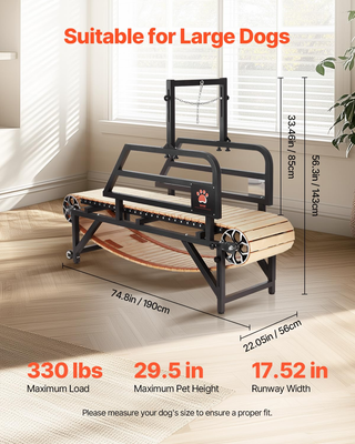 Tapis Roulant per Cani per Taglia Grande, capacità