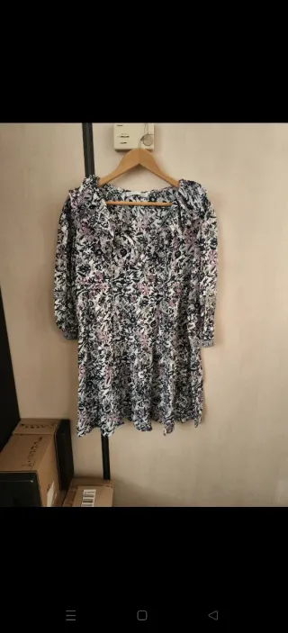 Vestido estampado Sfera