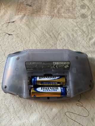 Game Boy Advance Morado Transparente