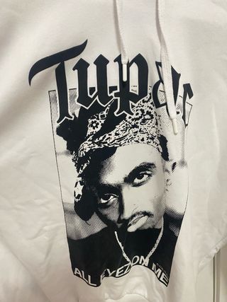 Sudadera Tupac Blanca
