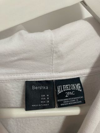 Sudadera Tupac Blanca