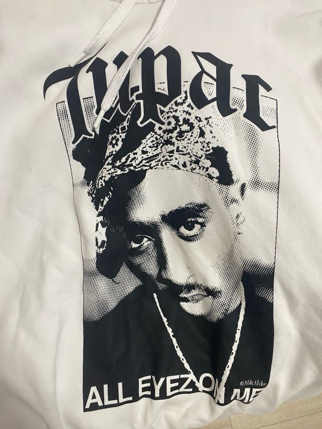 Sudadera Tupac Blanca