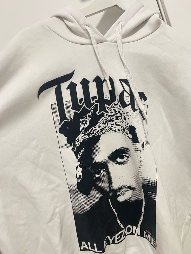 Sudadera Tupac Blanca