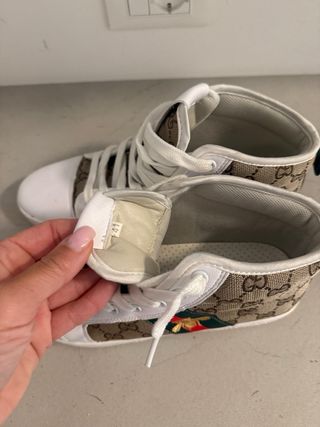 Sneakers bianche alte unisex