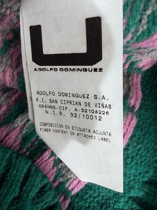 Chaqueta verde grecas T. S