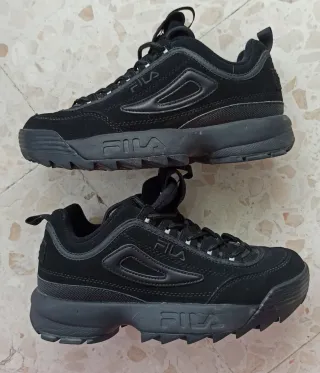 Zapatillas Fila Negras