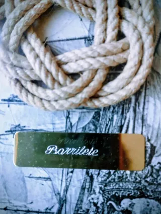 CUADRO ANTIGUO DE NUDOS MARINEROS