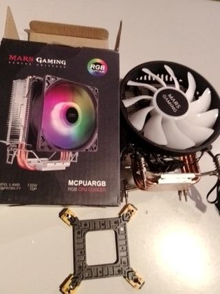 Mars Gaming MCPU-VR Ventilador CPU Doble ARGB