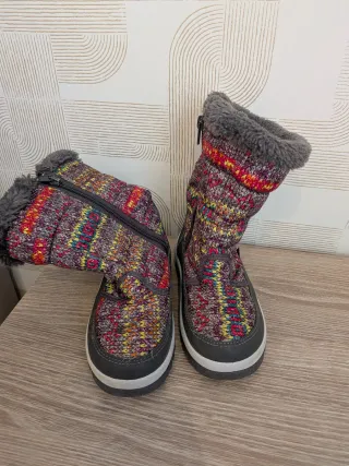 Botas nieve niña talla 29 multicolor