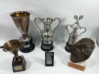 6 Trofeos de Tenis Años 70
