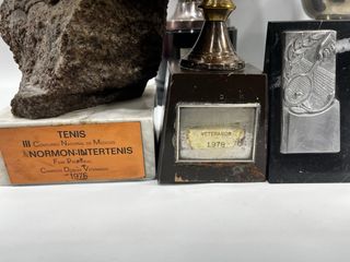 6 Trofeos de Tenis Años 70