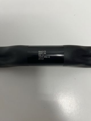 Manillar OC Carretera Negro aluminio