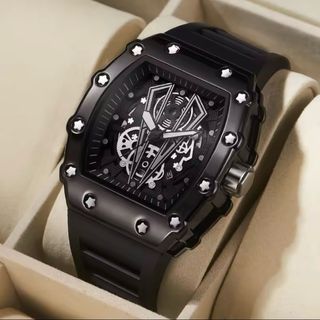 Reloj deportivo hombre negro