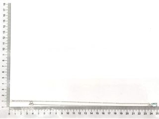 gargantilla plata 925mm con piedra con circonita 22cm