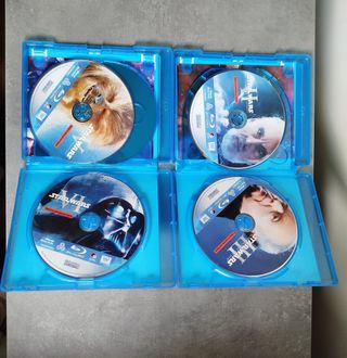 Star Wars Blu-ray Trilogía Original y Precuela