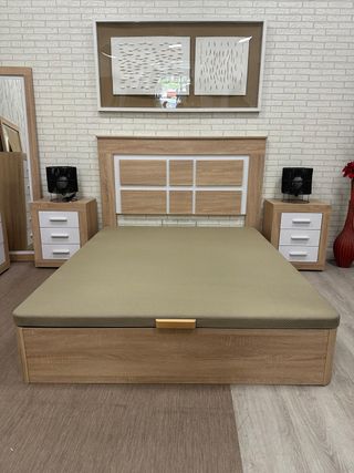 Canape Matrimonial 135x190 con Colchon Oferta