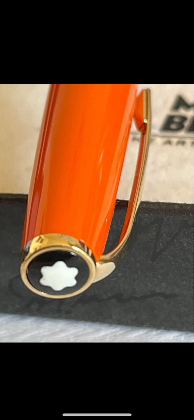 Penna Montblanc Arancio