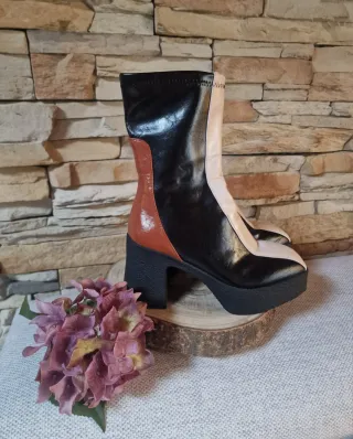 Botines de plataforma mujer