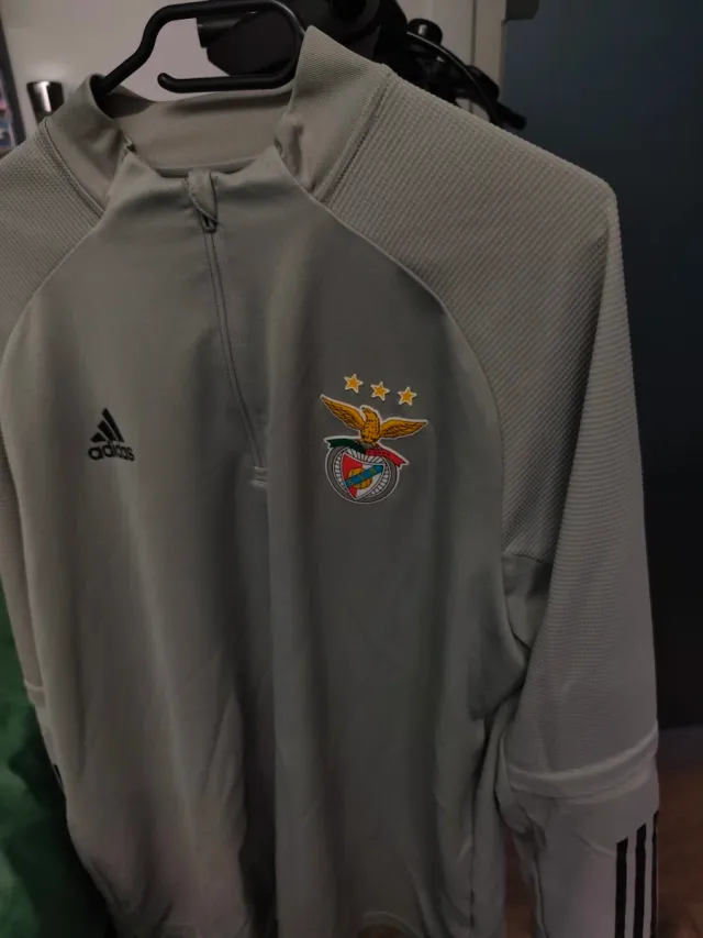 Sudadera Adidas Benfica Gris