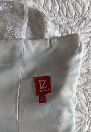 Vestido de fiesta plateado